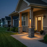 Cree-1000® Outdoor Motion Sensor Solar Light | German Osram | Dusk to Dawn | 2-Pack Flood & Spot Lights True Lumens™