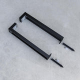 German Osram Pro-Line Bollard Solar Lights® V3 | 100LM | Aluminum / Glass | 2-Pack Landscape Pathway Lighting True Lumens™