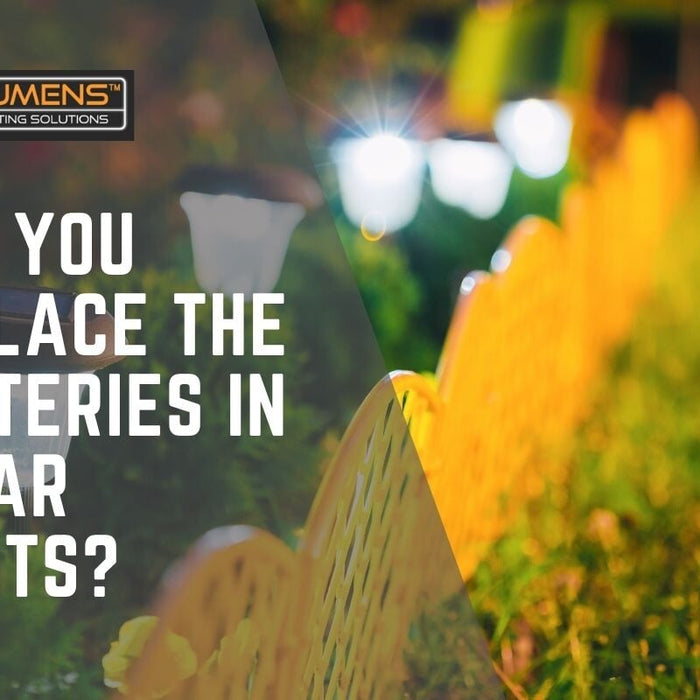 Can You Replace the Batteries in Solar Lights?