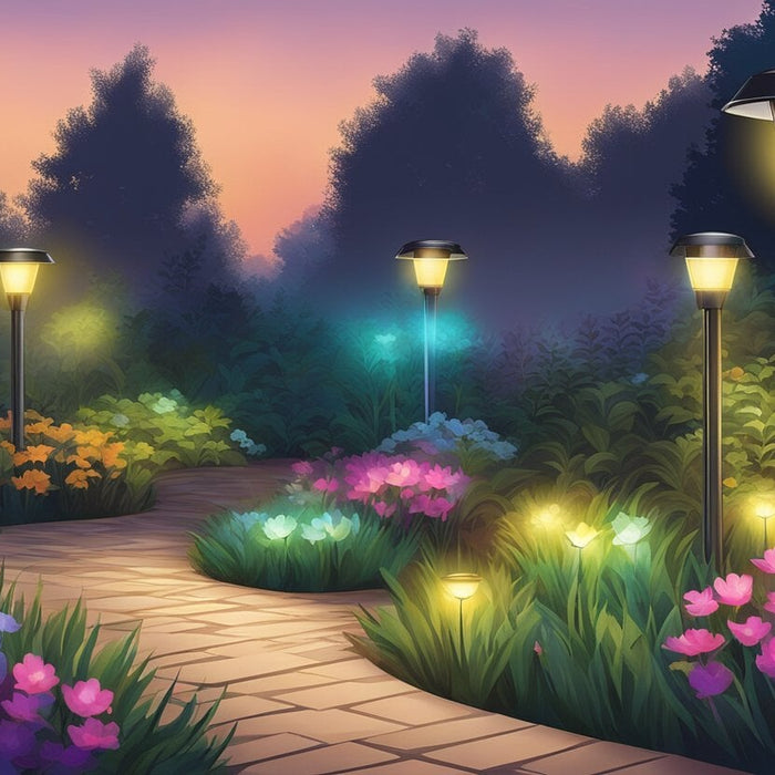 Color Changing Solar Pathway Lights: Enhance Your Outdoor Space with Vibrant Illumination