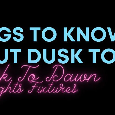 Things To Know About Dusk to Dawn Outdoor Light Fixtures