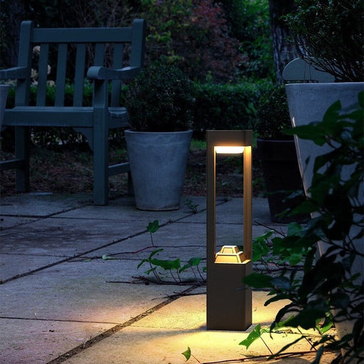 Solar Powered Outdoor Landscaping Path Lights Lighting EP Designlab LLC 