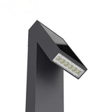 Close-up of the Strata Pro lamp head showing the German Osram LED array beneath the angled housing