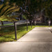 German Osram Pro-Line Bollard Solar Lights® | 100LM | Aluminum / Glass | 2-Pack Landscape Pathway Lighting True Lumens™ 