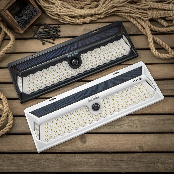 120 LED V3® Outdoor Solar Security Light | True Lumens™
