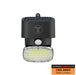 Cree-1000® Outdoor Motion Sensor Solar Light | German Osram | Dusk to Dawn | 2-Pack Lighting True Lumens™ Cree-2000® (2-Pack) / 2000 Lumens Black 