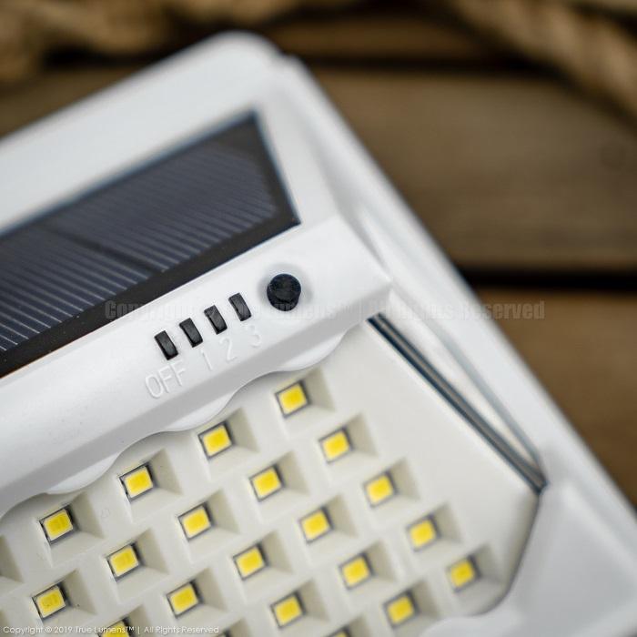 120LED V3® Outdoor Wall Solar Light | 120° Wide Angle Motion Sensor | SUPER BRIGHT! LED True Lumens™ 