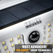 120LED V3® Outdoor Wall Solar Light | 120° Wide Angle Motion Sensor | SUPER BRIGHT! LED True Lumens™ 