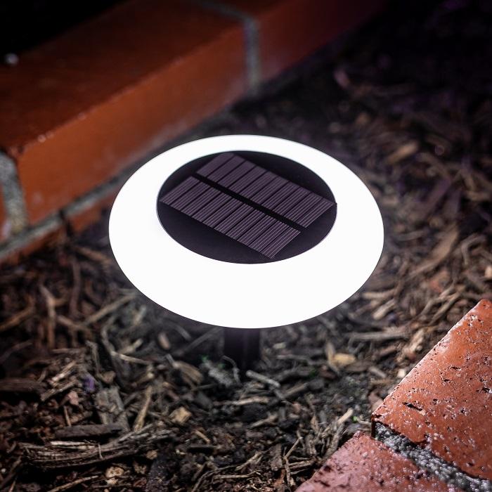 Multicolor RGB Garden Solar Lights | Dusk to Dawn | Super Bright | 4-Pack Landscape Pathway Lighting True Lumens™ | Sharper Designs, Inc 